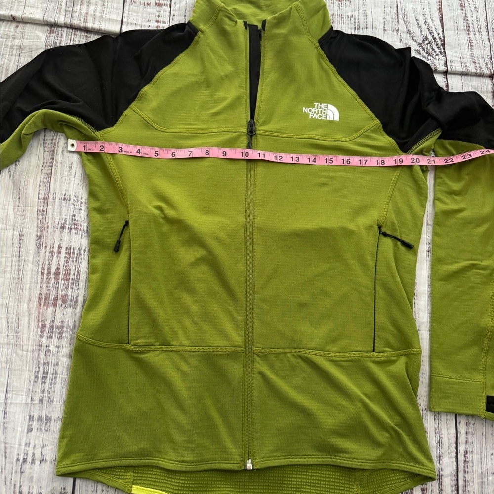 The North Face Bolt Polartec Jacket Green Black Mens M NWOT - Picture 7 of 8